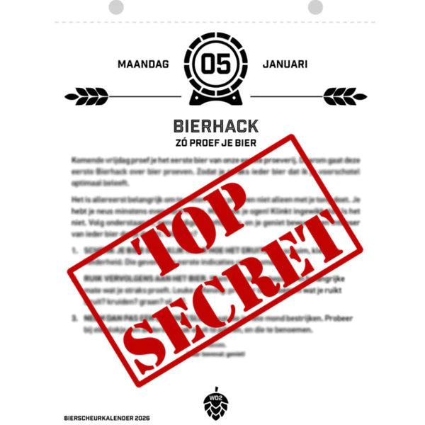 Bier Scheurkalender 2026 - Arjan Jonker