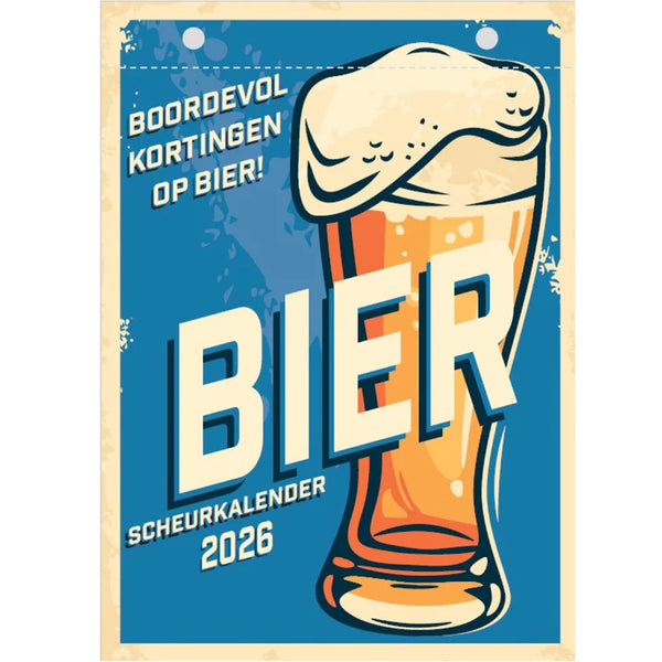 Bier Scheurkalender 2026 - Arjan Jonker