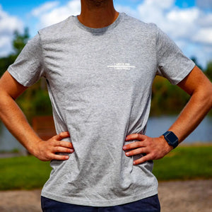 T-shirt grijs logo